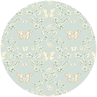 Butterfly Garden - Dusty Lilac Wallpaper