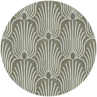 Carlyle Feather - Washed Yellow Wallpaper