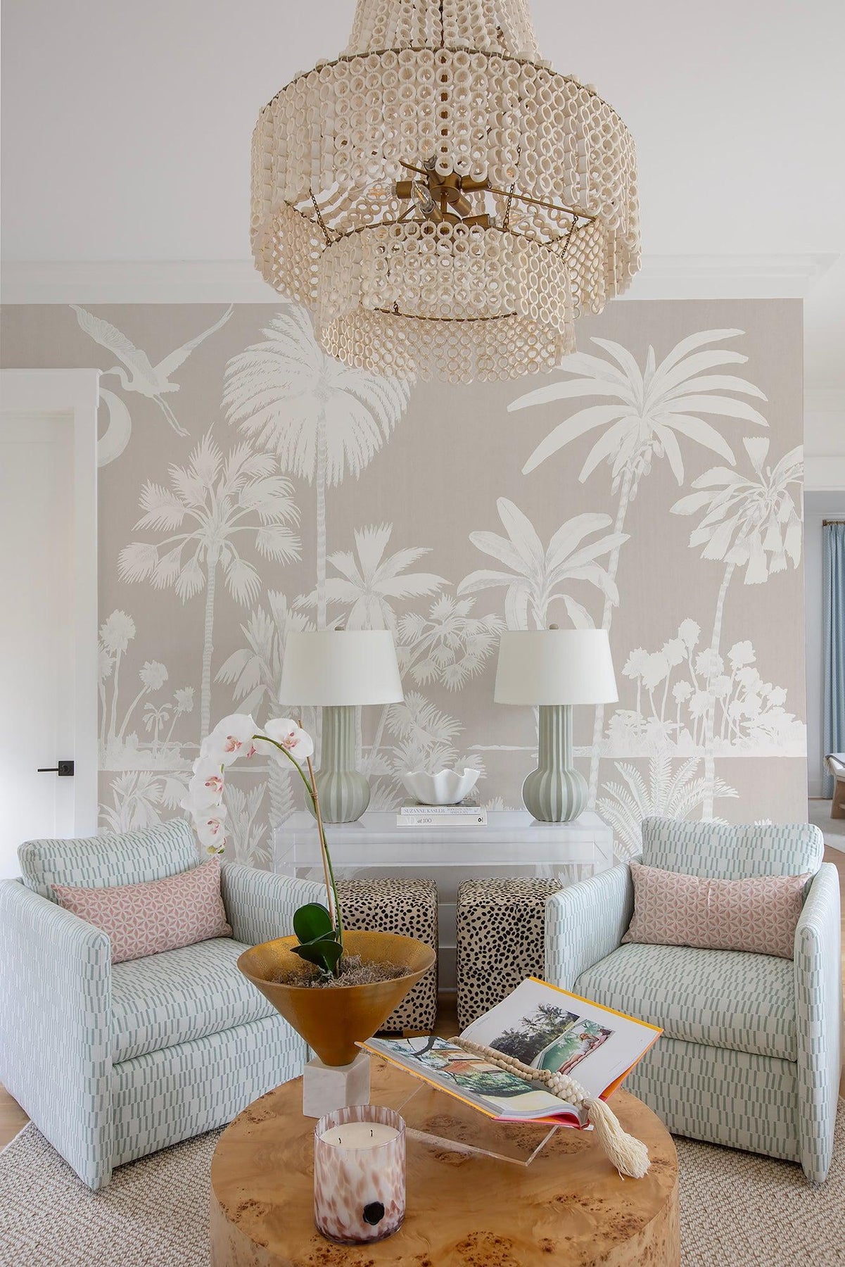 Charleston Marsh Mural - Dune Veil Beige by Megan Molten - Mitchell Black