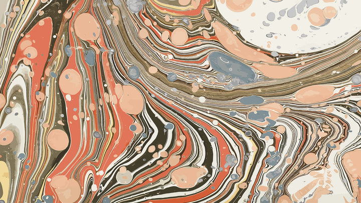 Chimera Marble Wall Mural - Polychrome