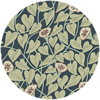Climbing Vine - Hazy Blue Wallpaper