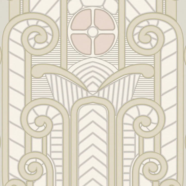 Congress Relief - Ivory Wallpaper