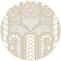 Congress Relief - Deep Emerald Wallpaper