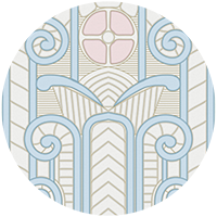 Congress Relief - Deep Emerald Wallpaper