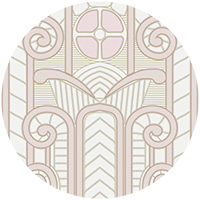 Congress Relief - Deep Emerald Wallpaper