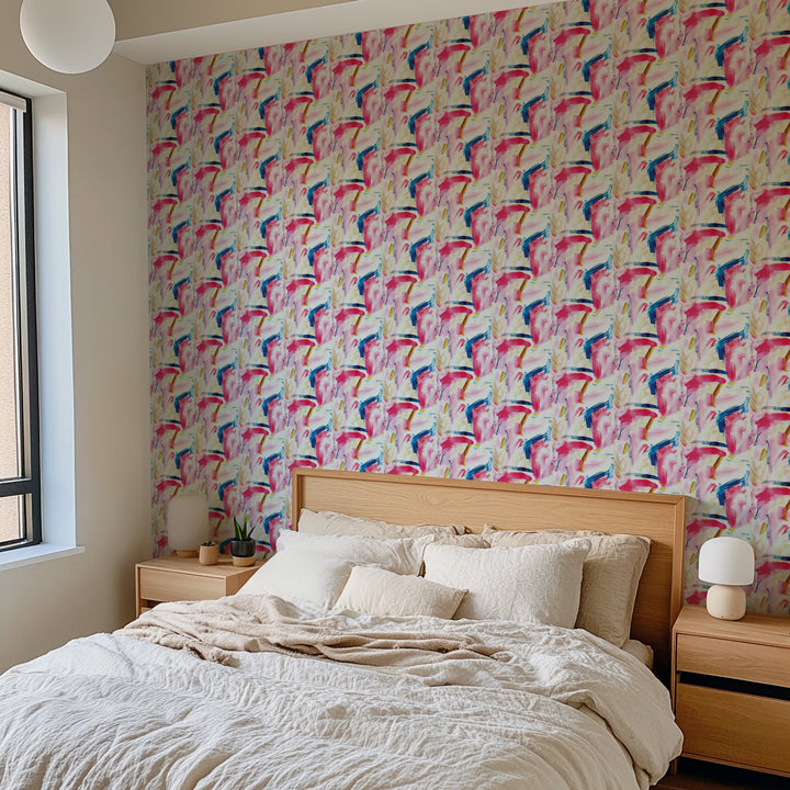 Cotton Candy - Light Pink Wallpaper by The Blush Label