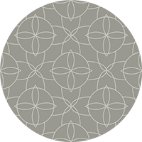 Court Rosette - Oxford Blue Wallpaper