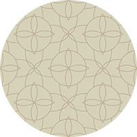 Court Rosette - Oxford Blue Wallpaper