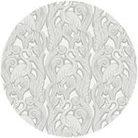 Deco Heron - Sunwashed Wallpaper