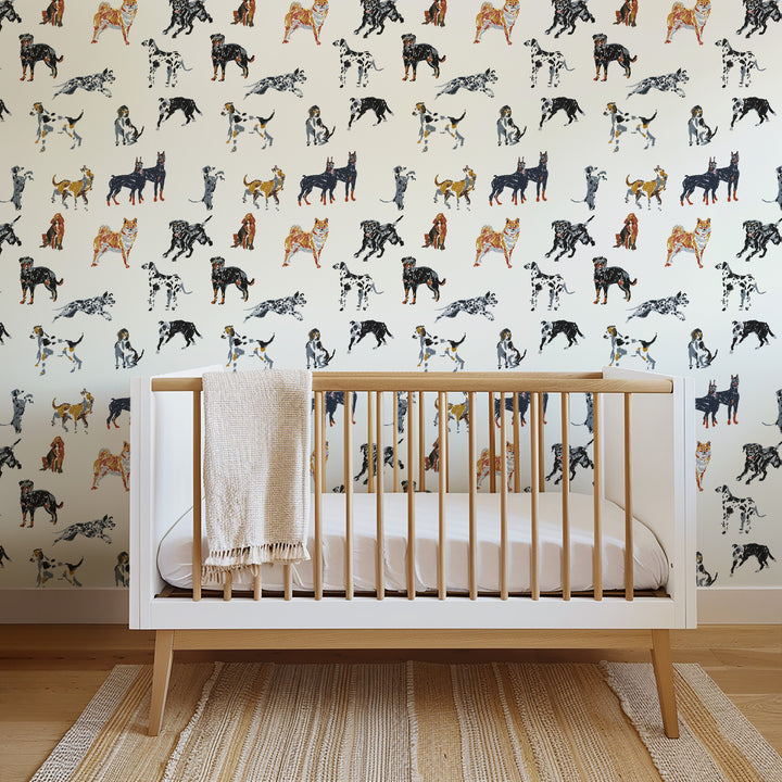 Dog Days - Sketchpad White Wallpaper