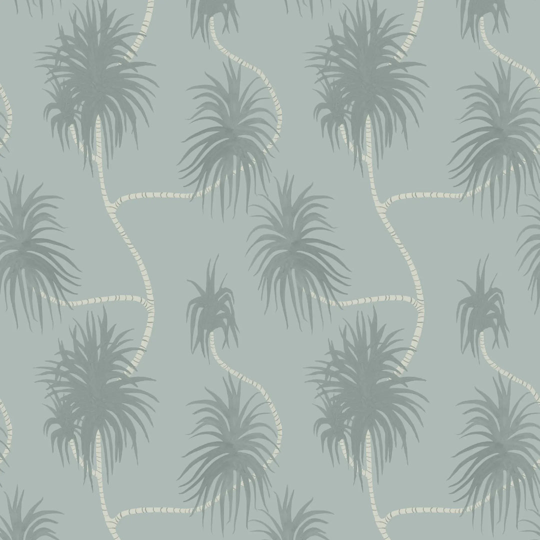 Dragon Tree - Faded Juniper Wallpaper