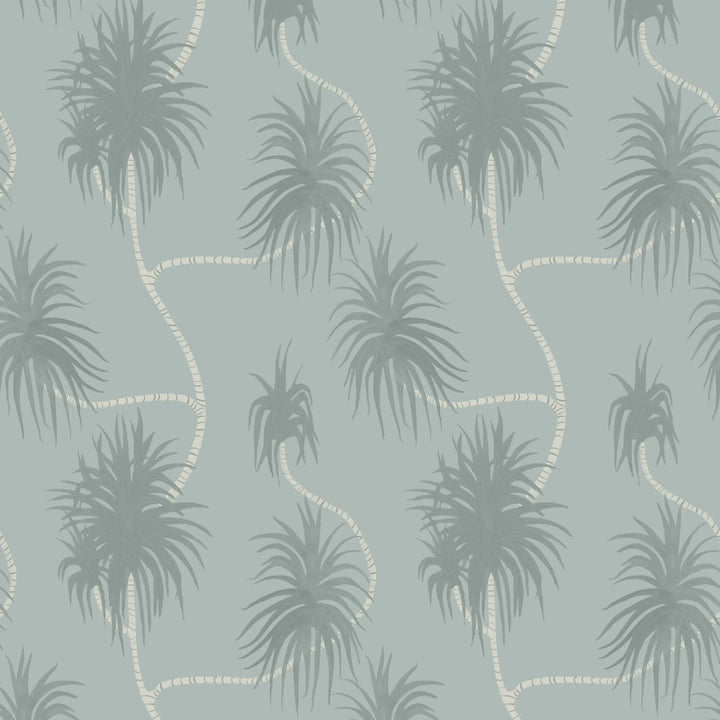 Dragon Tree - Faded Juniper Wallpaper