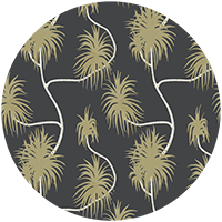 Dragon Tree - Taupe Wallpaper