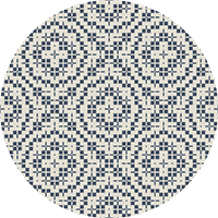 Echo Tile - Walnut Wallpaper