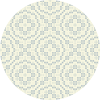 Echo Tile - Walnut Wallpaper