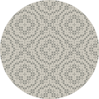 Echo Tile - Walnut Wallpaper