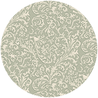 Florentine Vine - Deep Blue Wallpaper
