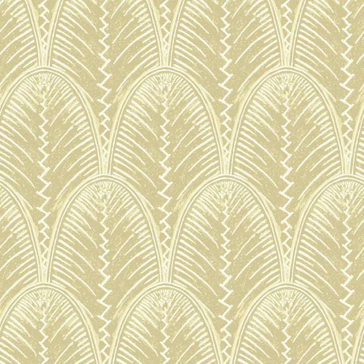 Fountain Fan - Hazy Yellow Wallpaper