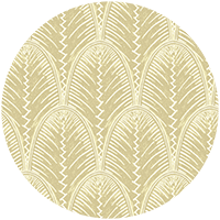 Fountain Fan - Hazy Yellow Wallpaper