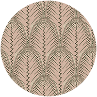 Fountain Fan - Hazy Yellow Wallpaper