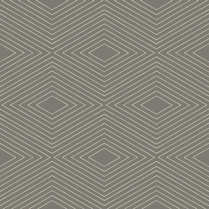 Huron - Muted Brown Wallpaper