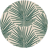 Isle of Palms - Sky Leaf Wallpaper by Blessed Little Bungalow