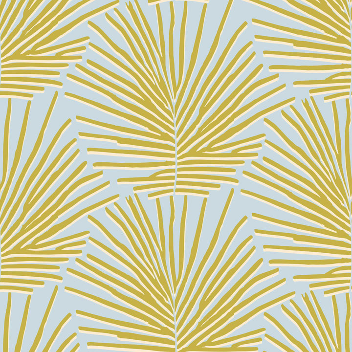 Isle of Palms - Sky Leaf Wallpaper by Blessed Little Bungalow