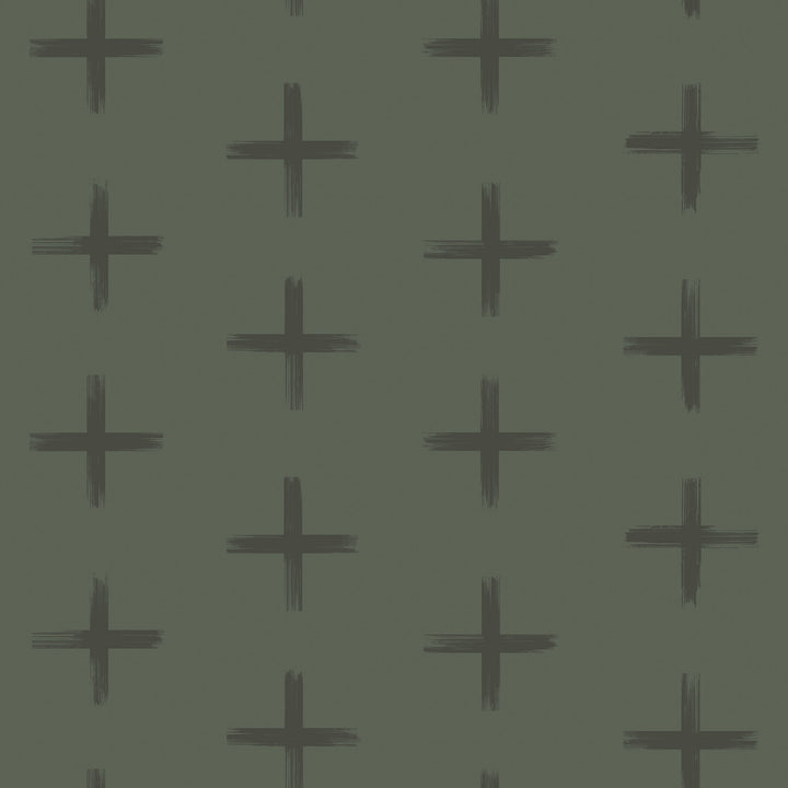 Additionally - Olive Shadow Wallpaper by Mrs. Paranjape
