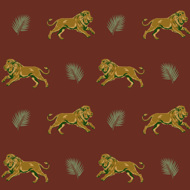 Legacy Lion - Crimson Shadow Wallpaper