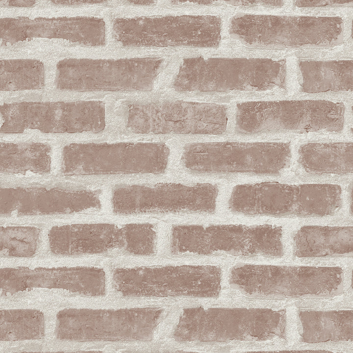 Bucktown - Faded Clay Brick Wallpaper