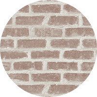 Wrigley - Chalk White Brick Wallpaper