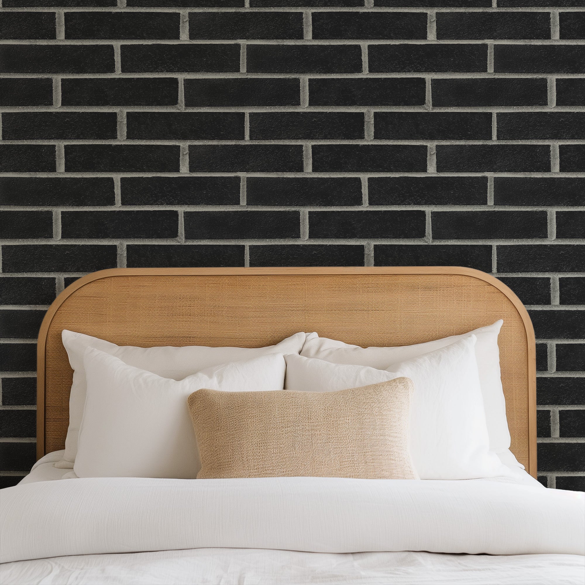 Loft_SubwayBrick_Black_Bedroom