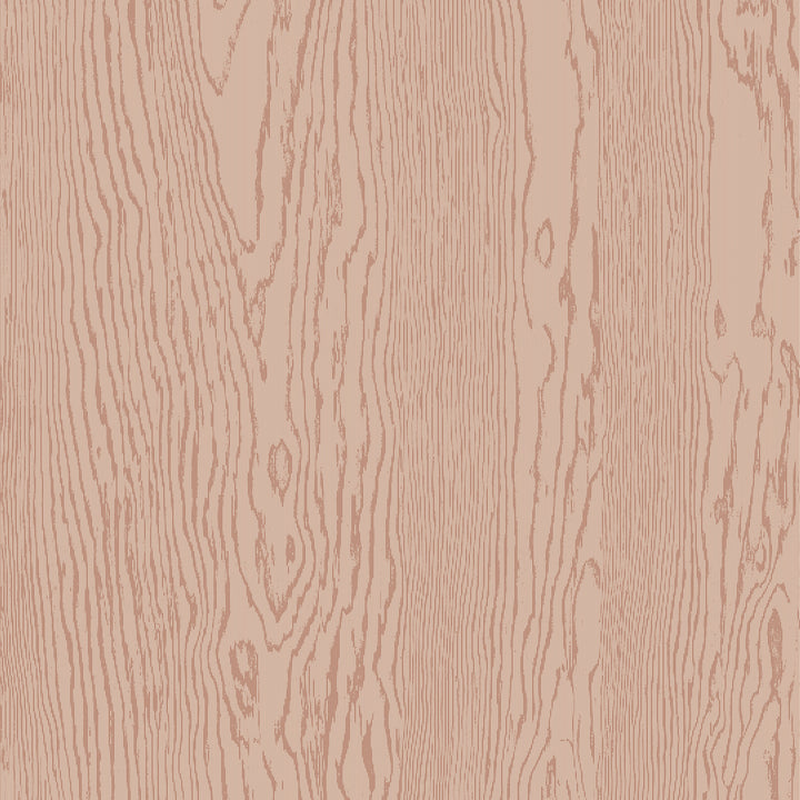 Urban Timber - Clay Brown Wood Wallpaper