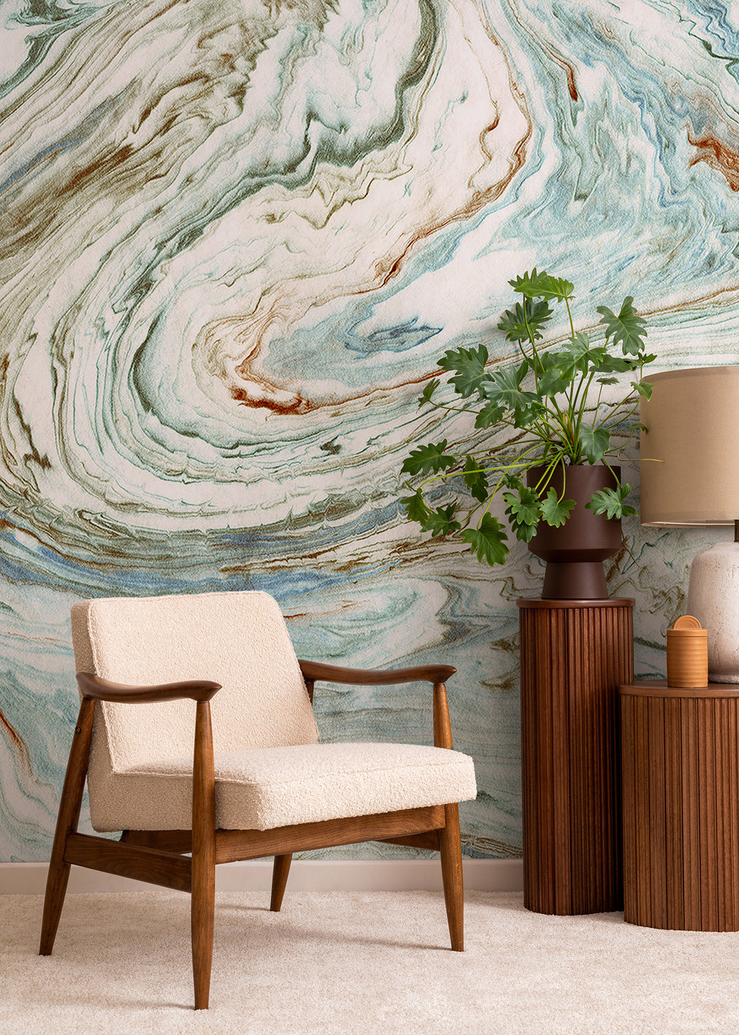 Marble Drift Wallpaper Mural