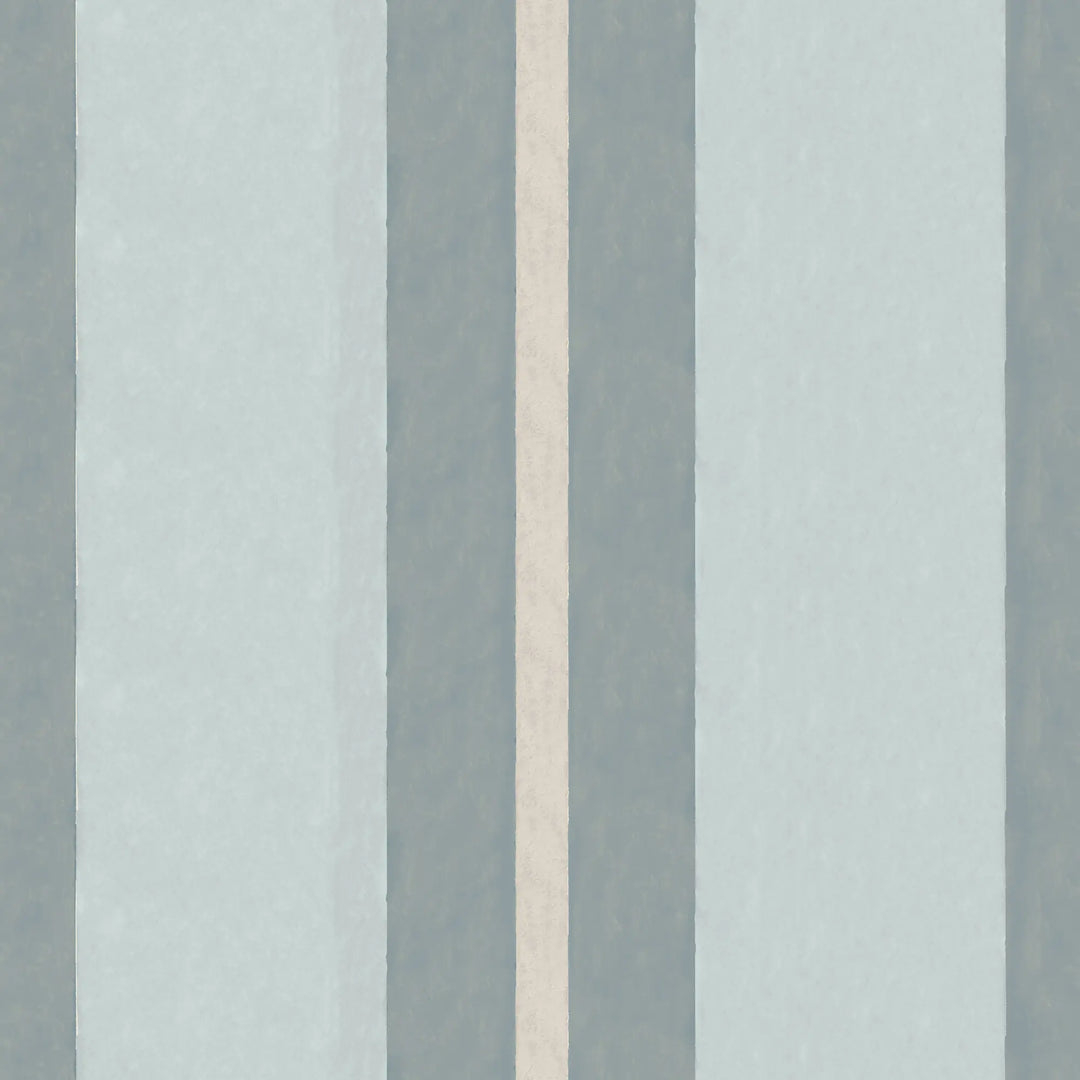 Miami Stripe - Ocean Breeze Blue Wallpaper