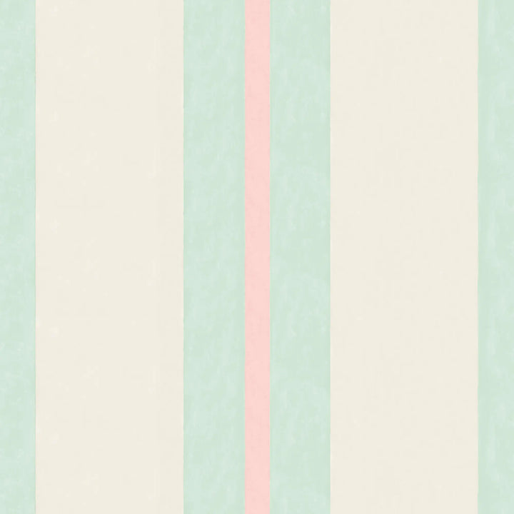 Miami Stripe - South Beach Teal Wallpaper