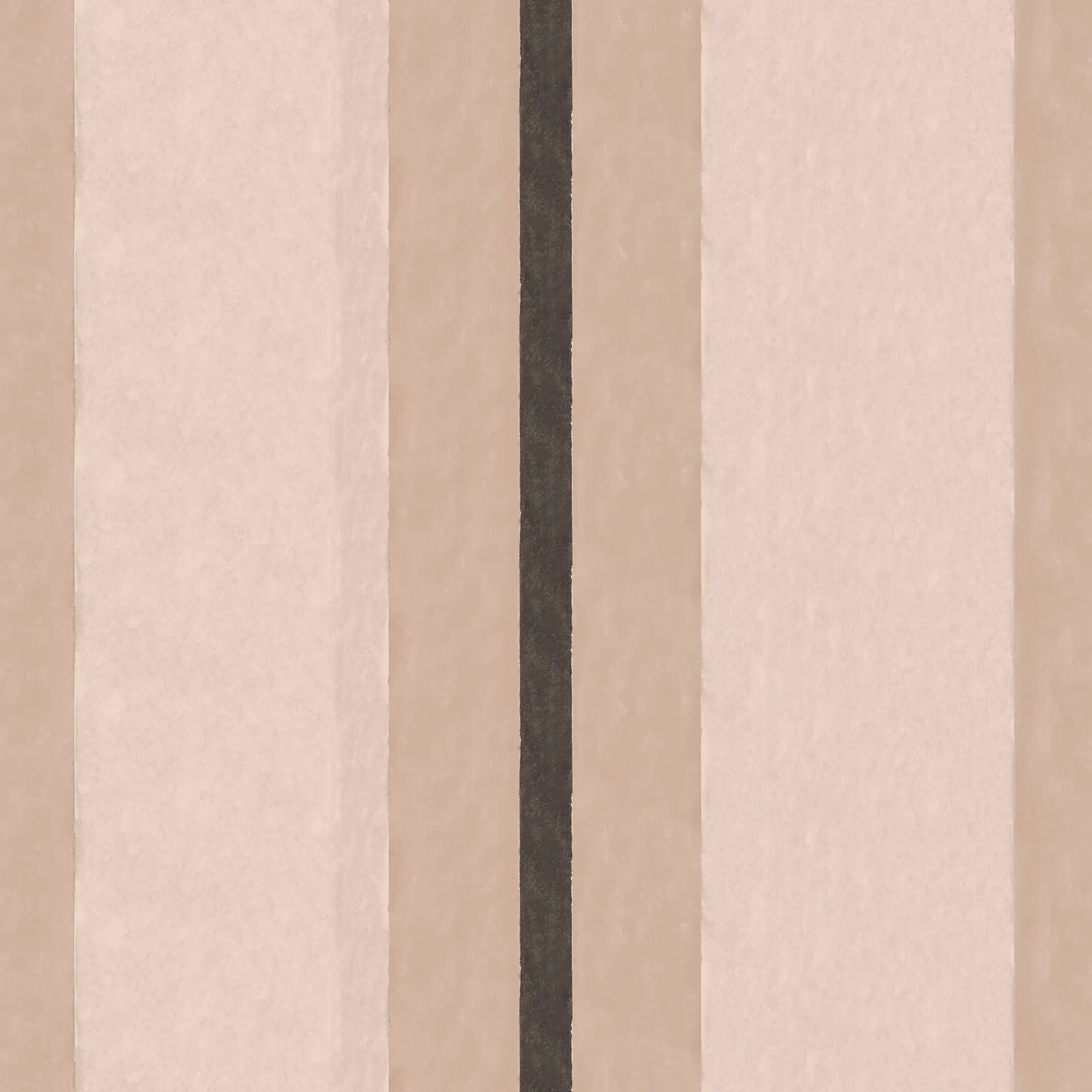 Miami Stripe - Stucco Wallpaper