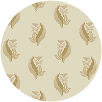 Morning Glory - Earthen Brown Botanical Wallpaper