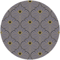 Moroccan Peacock - Peach Blush Wallpaper