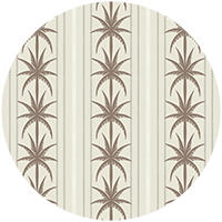 Ocean Drive Stripe - South Beach Teal Wallpaper