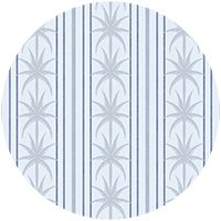 Ocean Drive Stripe - South Beach Teal Wallpaper