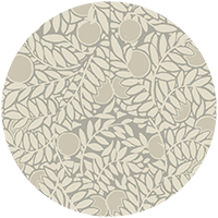 Orange Grove - Mint Coral Floral Wallpaper