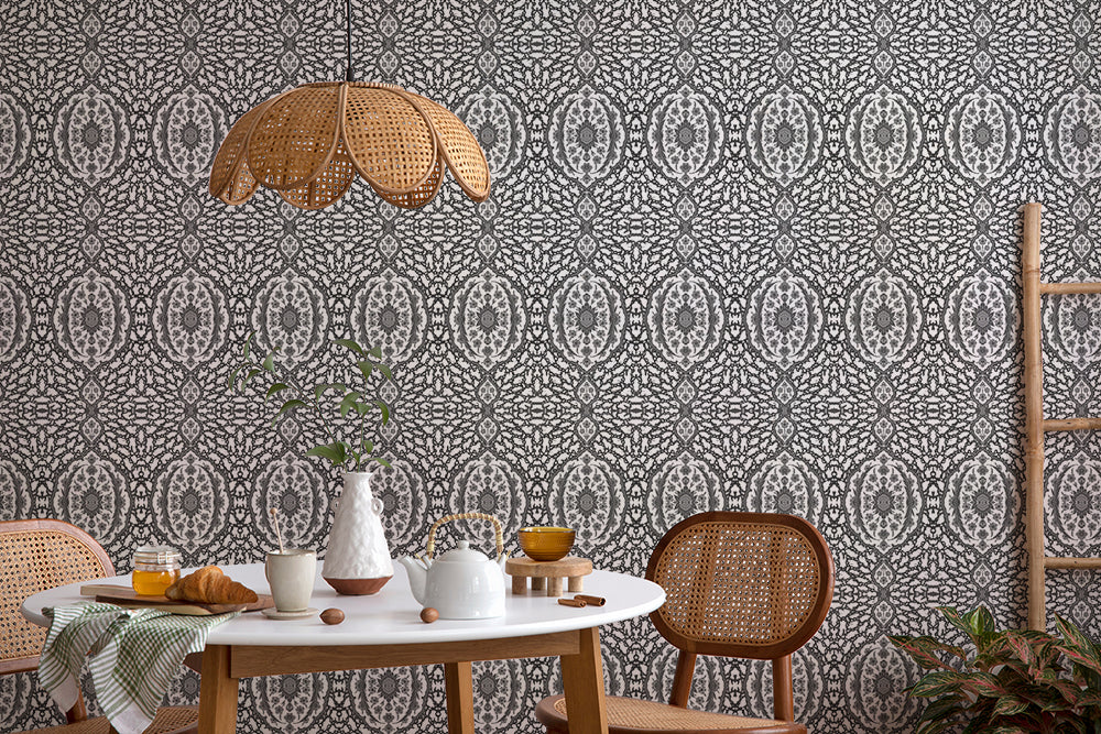 Ottoman Jewel - Greys Wallpaper