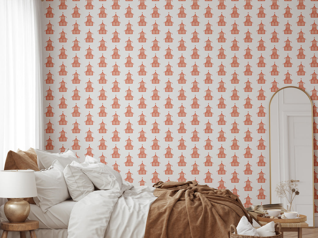 Pagoda - Pinata Wallpaper by Bohemian Bungalow