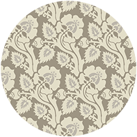 Paisley Briar - Honey Gold Botanical Wallpaper