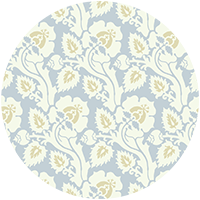 Paisley Briar - Honey Gold Botanical Wallpaper