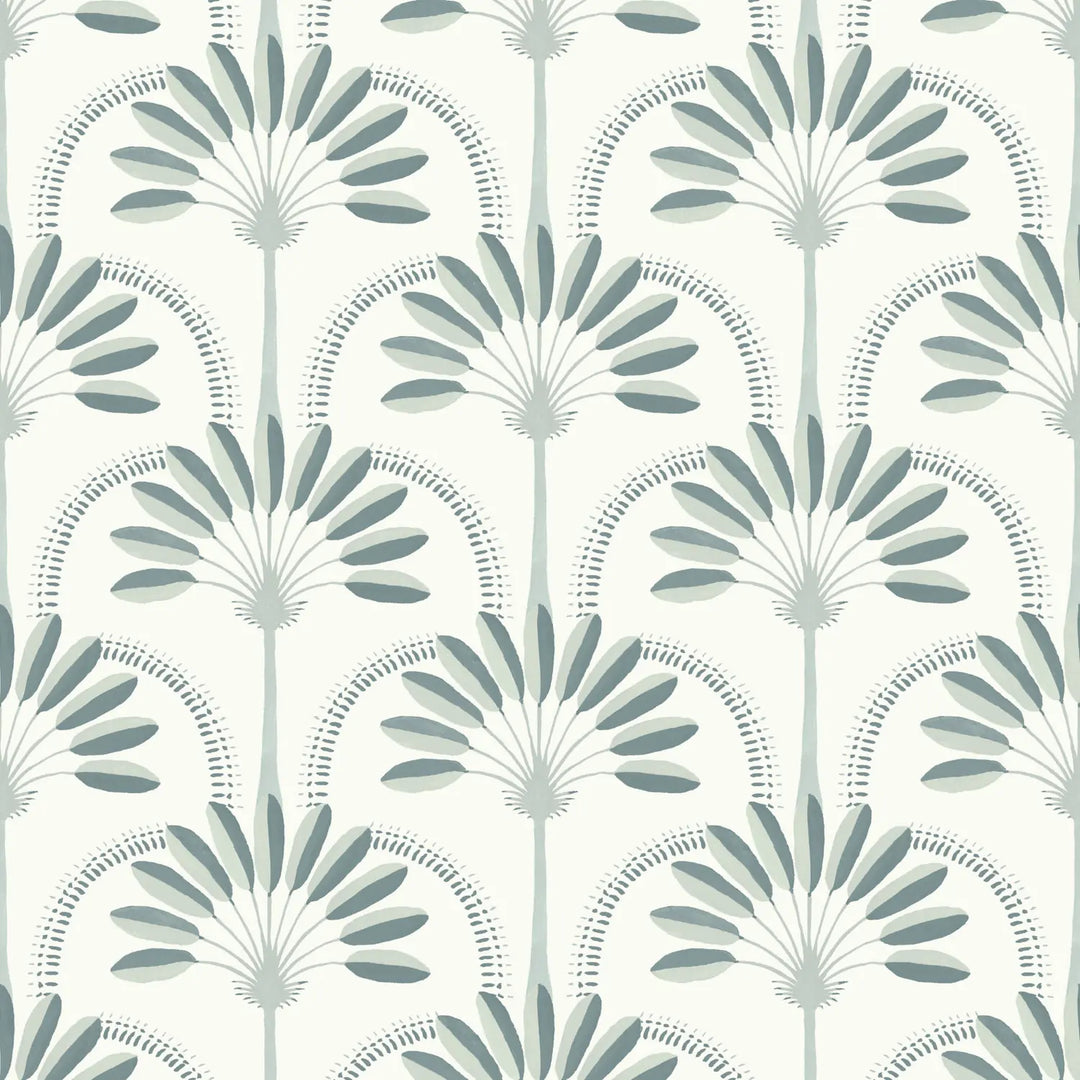 Palm Arches - Neutral Hues Wallpaper
