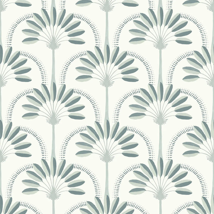Palm Arches - Neutral Hues Wallpaper