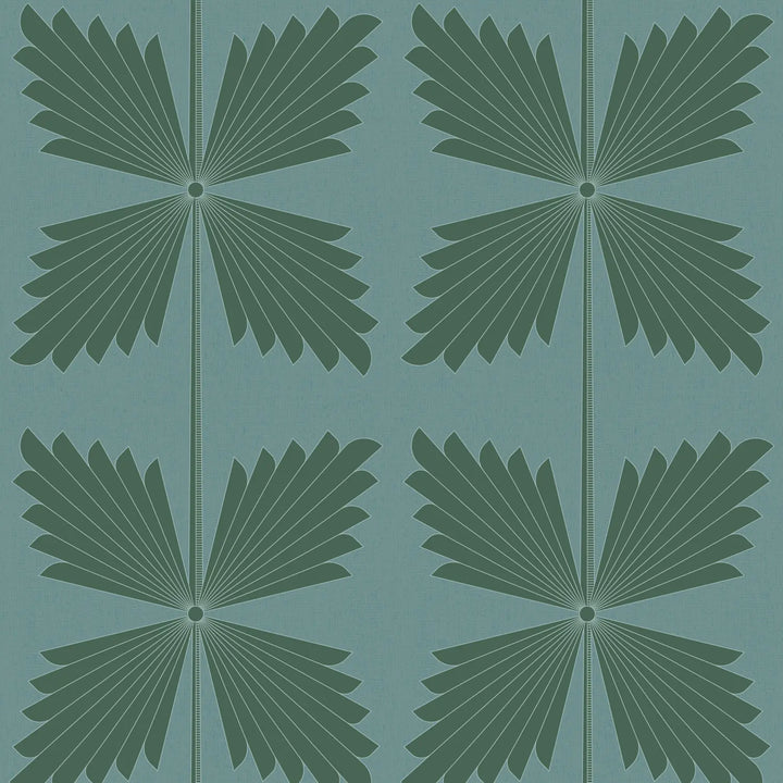 Palmetto - Emerald Wallpaper