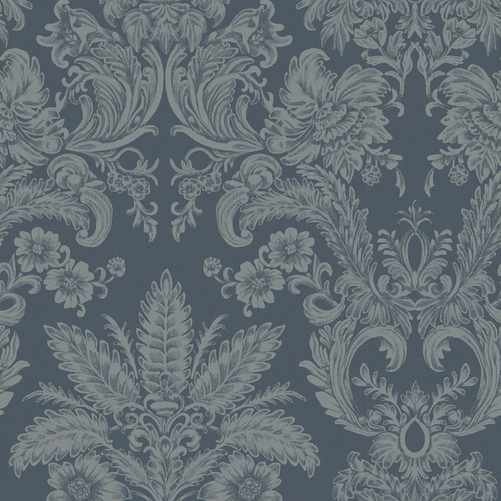 Parlor Paper - Midnight Wallpaper